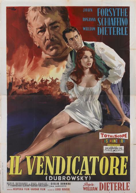 Il Vendicatore 1959 Italian Movie Poster