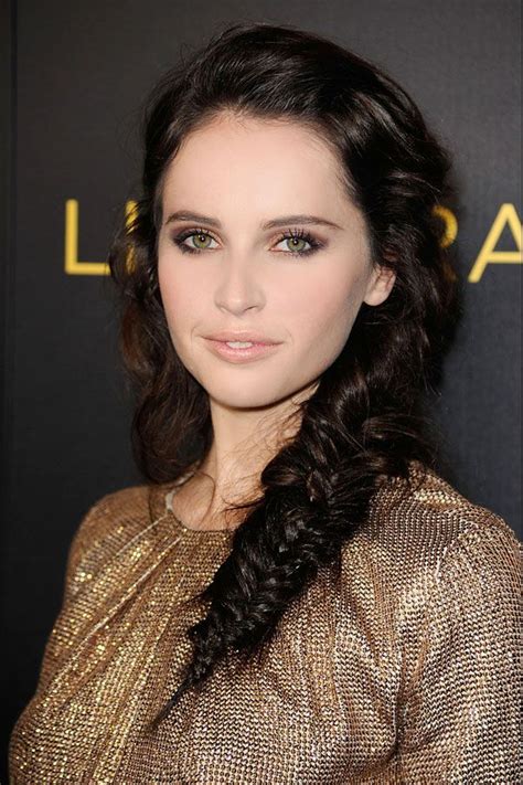 Felicity Jones Tips For Holiday Hair And Makeup Harpers Bazaar Love