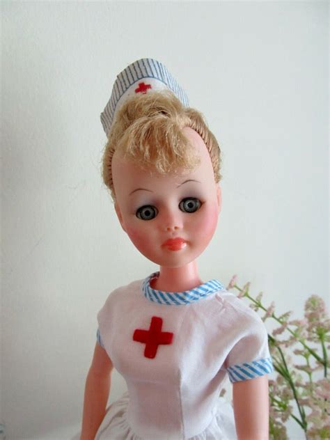 Vintage 15 Nurse Doll K25 1961 With Original Uniform Etsy