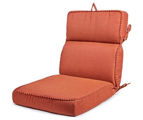 Broyhill Burnt Orange High Back Outdoor Chair Cushion Big Lots