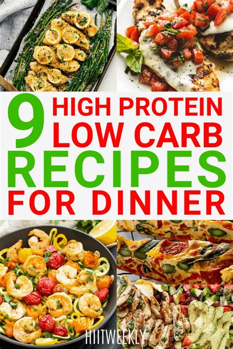 9 High Protein Low Carb Recipes For Faster Fat Loss Hiit Weekly