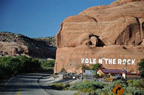 Hole N The Rock Moab Utah A Most Unique Home Carved Out Of A Huge