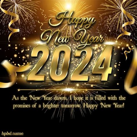Make Luxury Happy New Year 2024 Card Images Happy New Year Pictures