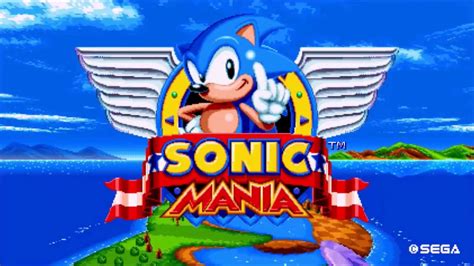 Sonic Mania Soundtrack Discovery Title Screen Theme Youtube