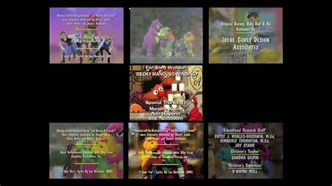 Blues Clues Credits Remix Barney And Sesame Street Credits Remix