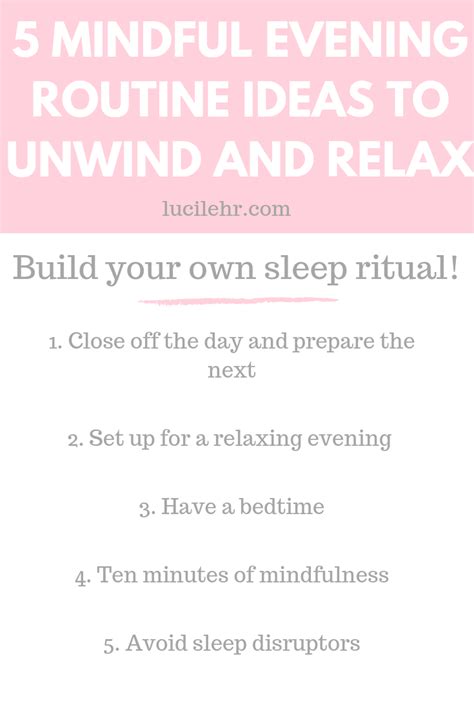 Quick Cheat Sheet On How To Build Your Own Mindful Evening Routine