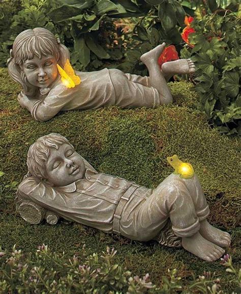 Decorating Your Garden With Children Statues Outdoor Garden Statues