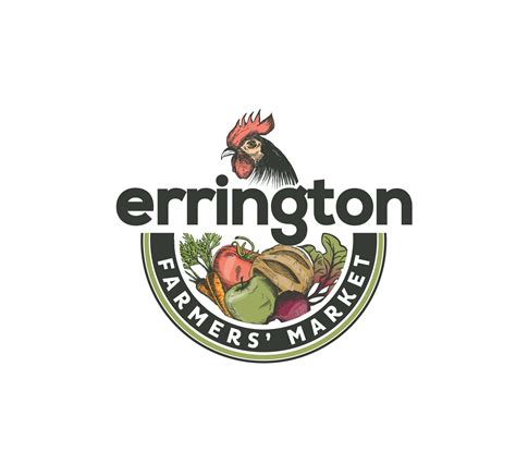Logo design for ERRINGTON | Farmers market logo, Logo design, Focus logo