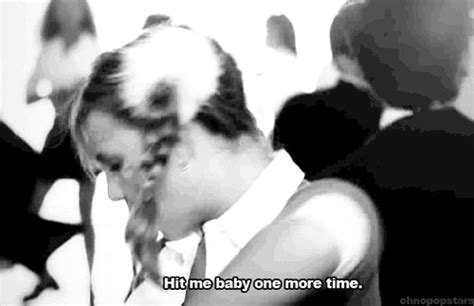 I must confess that my loneliness. hit me baby one more time gifs | WiffleGif