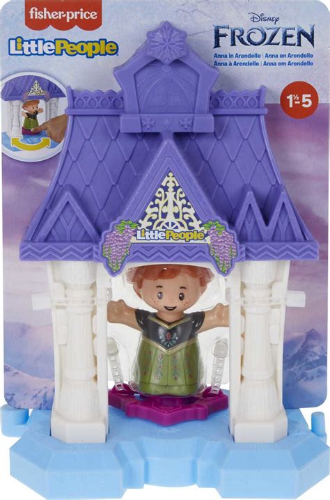 Disney Frozen Anna In Arendelle Little People Portable Playset With