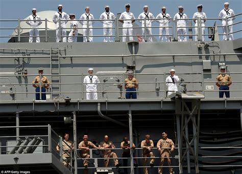 Warships And 4500 Servicemen Take Over New York For Fleet Week Event