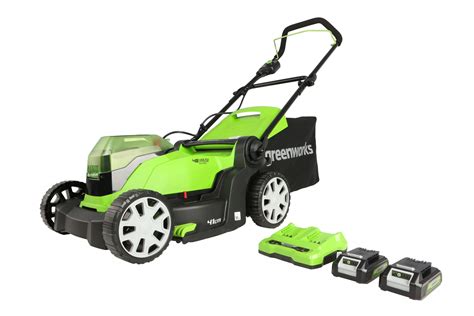 V X V Cm Lawn Mower Greenworks Tools