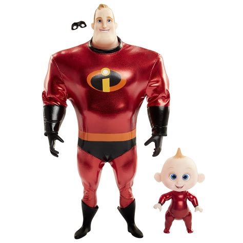 The Incredibles 2 Mrincredible And Jack Jack Action Figb0743lv61h