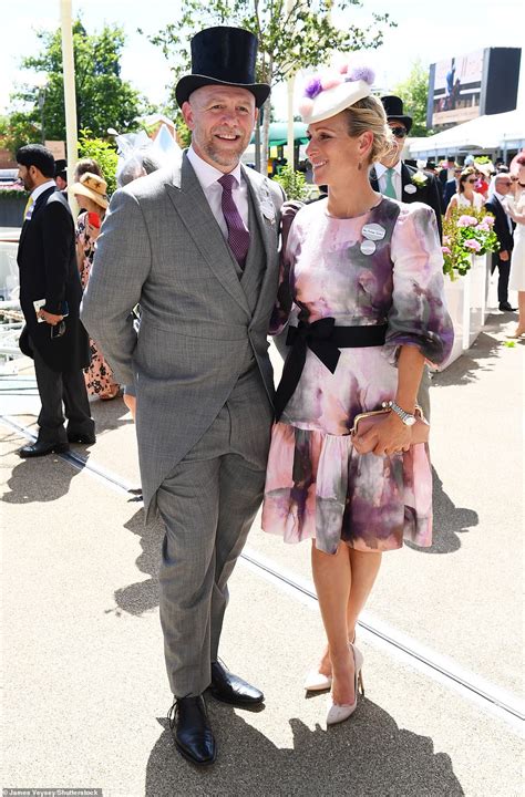 Zara Tindall Greets Her Royal Relatives With Pecks On The Cheek At