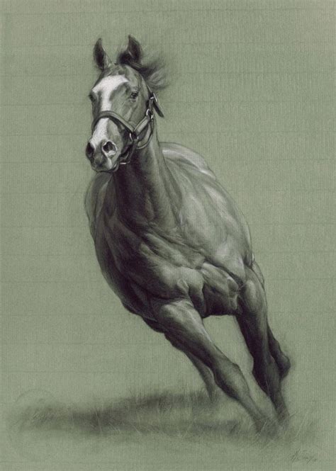 Movement Study By Nichola Eddery Limited Edition Horse Racing Print