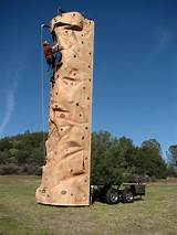 Climbing A Rock Wall Pictures