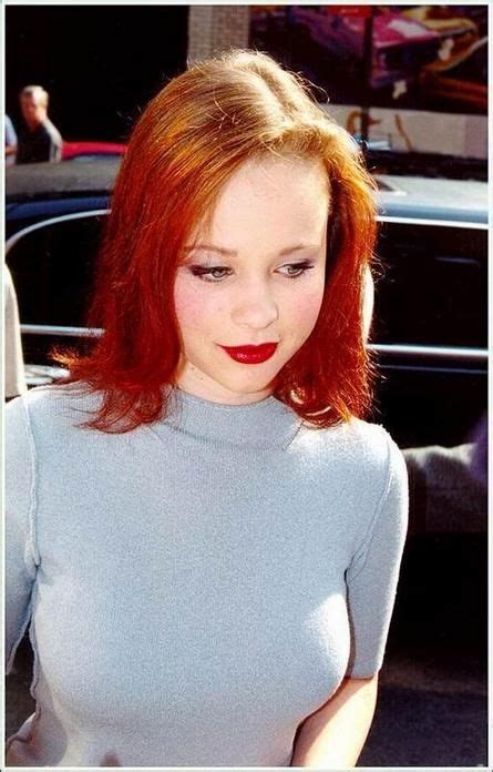 thora birch love that sexy red hair love those sexy huge tits in that tight shirt even more ♥