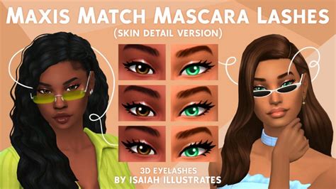 25 Absolutely Stunning Sims 4 Eyelashes Sims 4 Cc Eyelashes And Mods