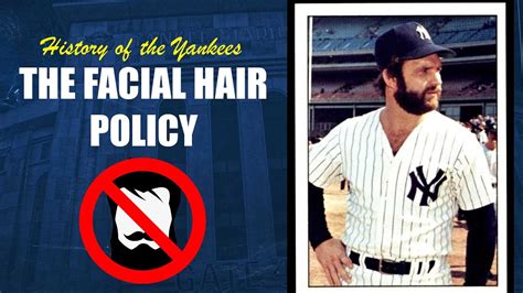 Why Do The Yankees Not Allow Facial Hair Pandoratopのblog