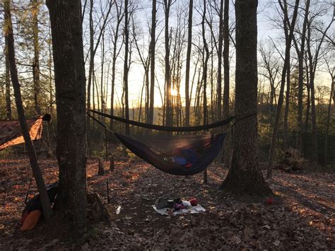 Sunrise from Hanson's Point in Red River Gorge : r/hammockcamping