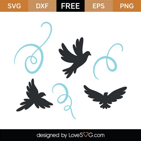 Free Birds SVG Cut File | Lovesvg.com