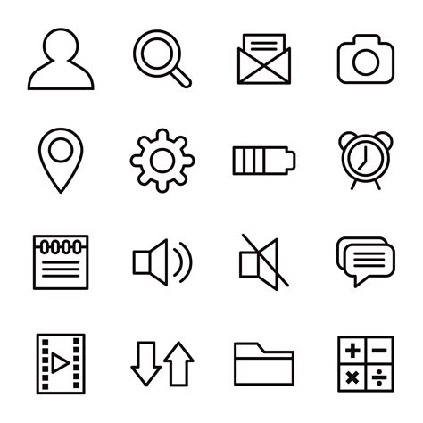 Mobile App Icons Part 01