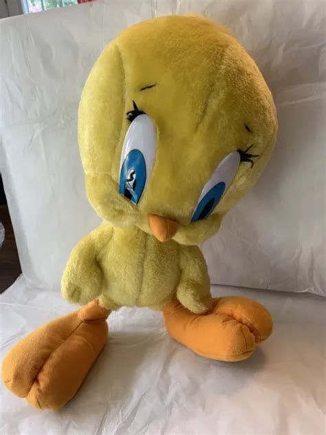 Vintage Looney Tunes Tweety Bird By Ace Novelty 1995 Stuffed Animal