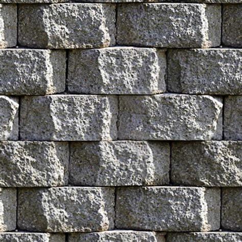 Concrete Retaining Wall Blocks Texture Seamless 20491