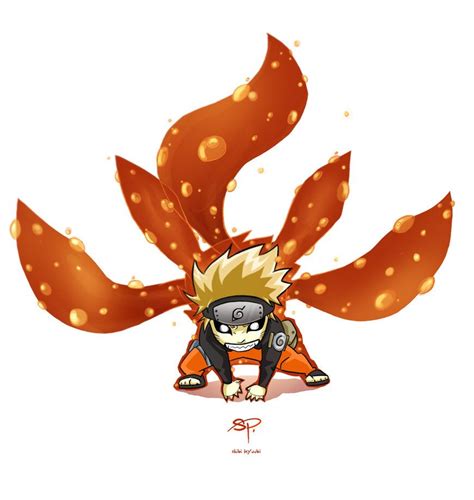 Naruto Chibi Kyuubi By Spartworks On Deviantart Naruto Uzumaki Boruto