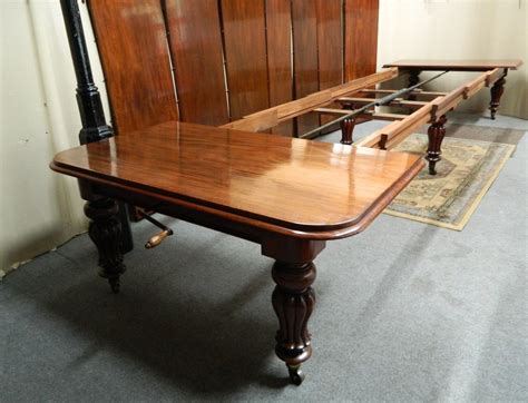 18 Extending Mahogany Dining Table Antiques Atlas