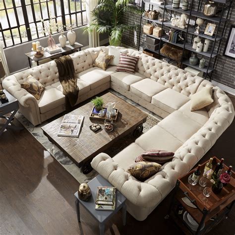 Shop sectional sofas in a variety of styles and designs to choose from for every budget. 15 Collection of U Shaped Sectionals
