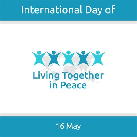 Vector Graphic Of International Day Of Living Together In Peace Good