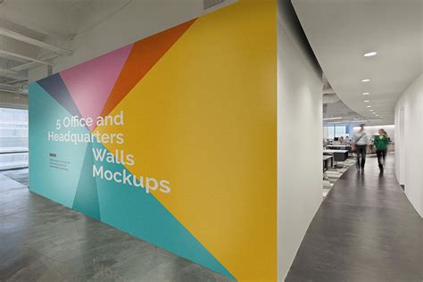 Download This Free Office Wall Mockups In Psd Designhooks