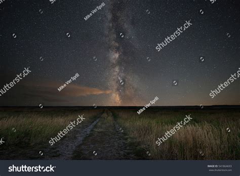 Dirt Road Leading Milky Way Galaxy Stock Photo 541864693 Shutterstock