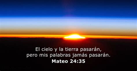 Mateo 2435 Versículo De La Biblia Del Día
