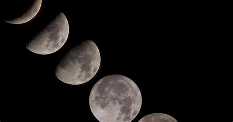 Composite Moon Phases Stellar Neophyte Astronomy Blog
