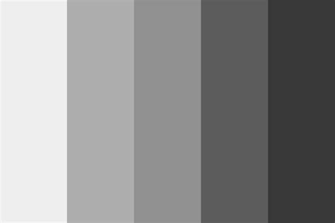 Monochrome Grey Color Palette
