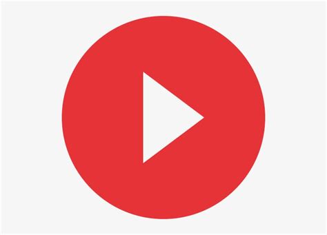 Play Button Youtube Logo Vector Circle Free Transparent PNG