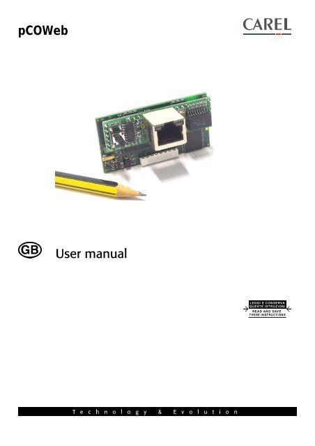 Pcoweb User Manual