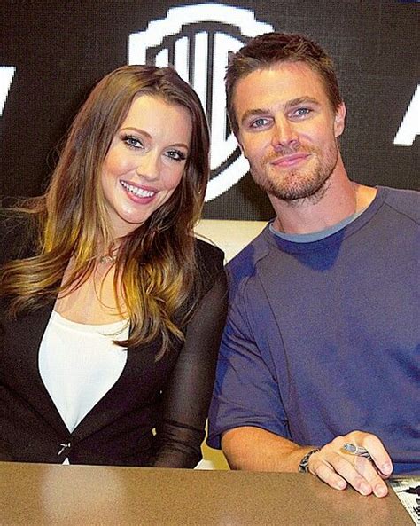 Stephen Amell And Katie Cassidy Katie Cassidy Stephen Amell Stephen