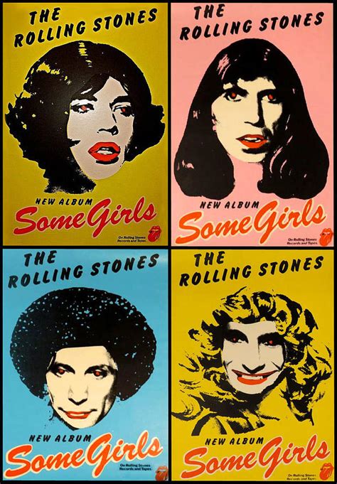 Stones Some Girls Album Mixed Media By Jas Stem Fine Art America