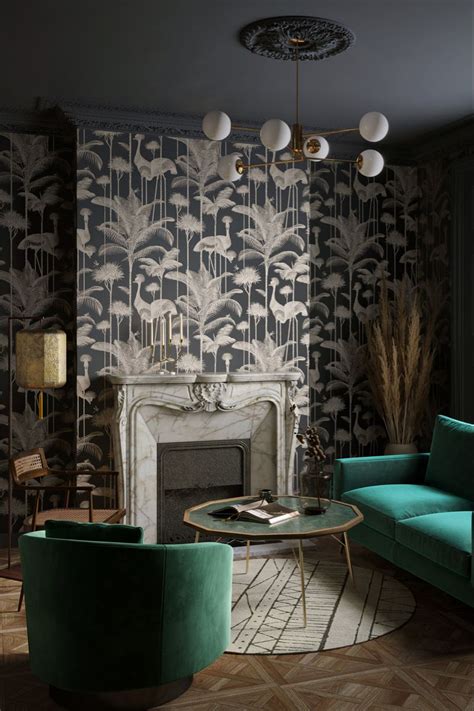 Beautiful Metallic Wallcovering By Divine Savages In 2020 Luxury