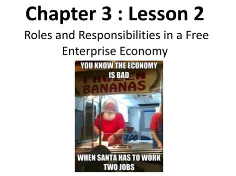 Ppt Chapter 3 Lesson 2 Roles And Responsibilities In A Free