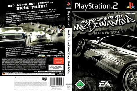 Need For Speed Most Wanted Black Edition Playstation 2 Ultra Capas