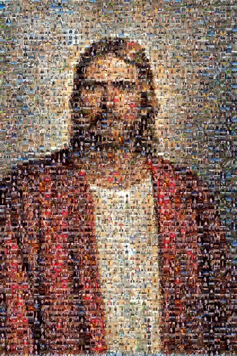 Body Of Christ 2 Photo Mosaic Picture Mosaics