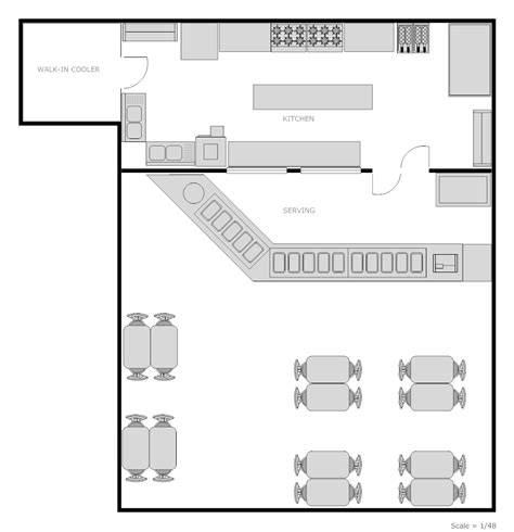 Floor Plan Restaurant Kitchen Layout Design How To Design A