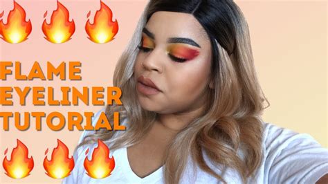 Flame Eyeliner Tutorial Youtube