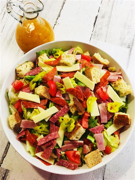 Italian Sub Chopped Salad Cooks Well With Others