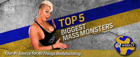 Gi Weekly Top 5 Biggest Mass Monsters Of All Time Generation Iron