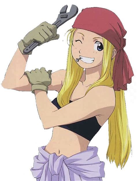 Anime Embroidery Fma Winry Rockbell Flex Age Store Patterns